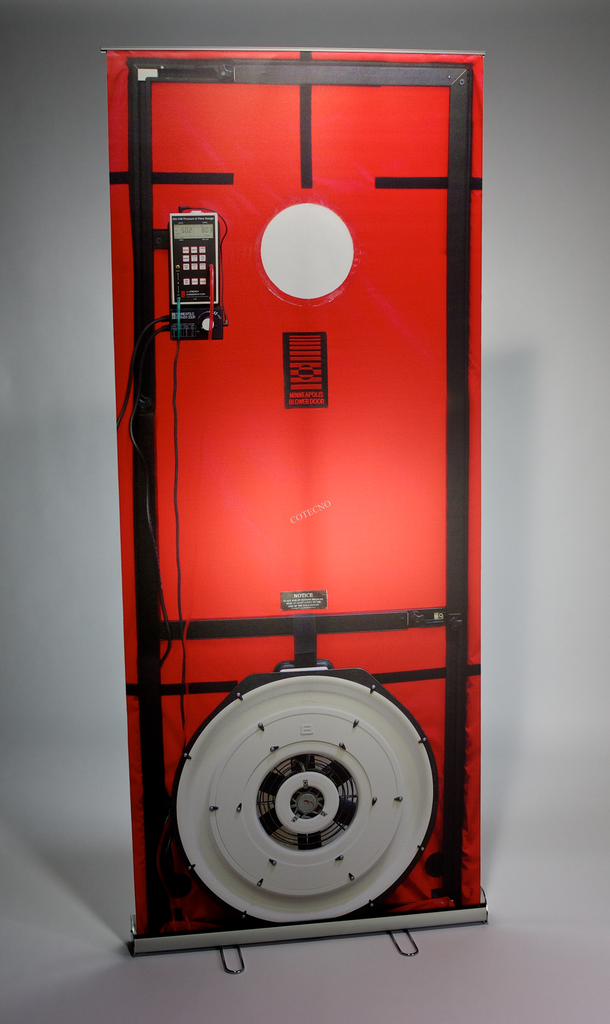 Estandarte de puerta de ventilador unico - WP