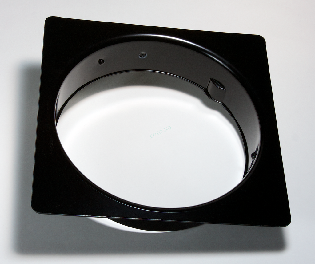 Transicion cuadrada para el duct blaster - WP