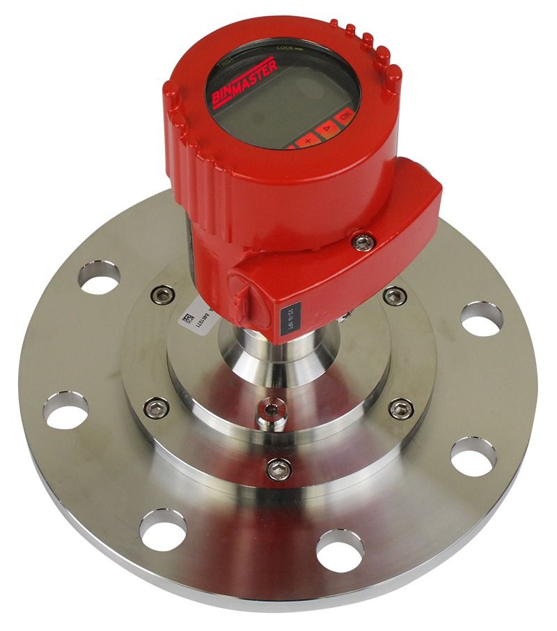 Radar de 80 GHz sin contacto para solidos - WP