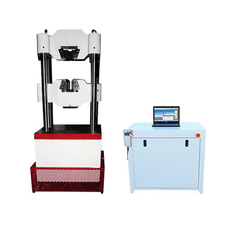 Maquina de prueba universal servohidraulica con area de prueba doble - WP