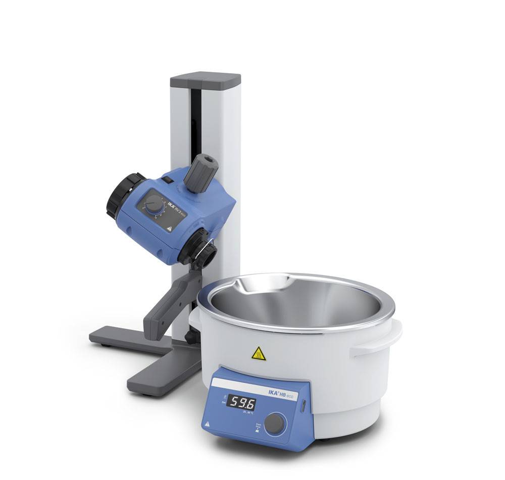 Rotavapor digital con baño de 2 lts, 0- 120 rpm,40w.,15 cm. de levante,cond. diagonal - WP