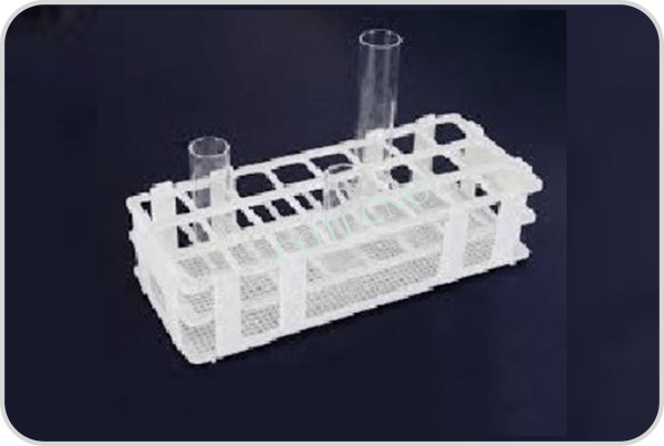 Gradilla plastica para 50 tubos de 16 mm de diam. - WP