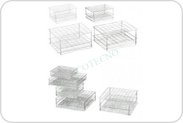 Gradilla plastica para 90 tubos de 13 mm.de diam. - WP