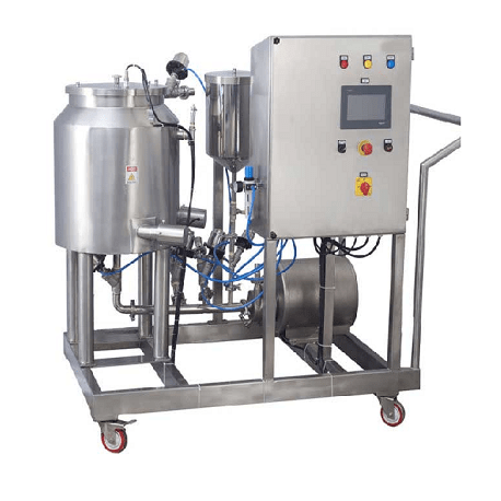 Sistema de lavado clean in place (CIP) tipo de carrito movil - WP