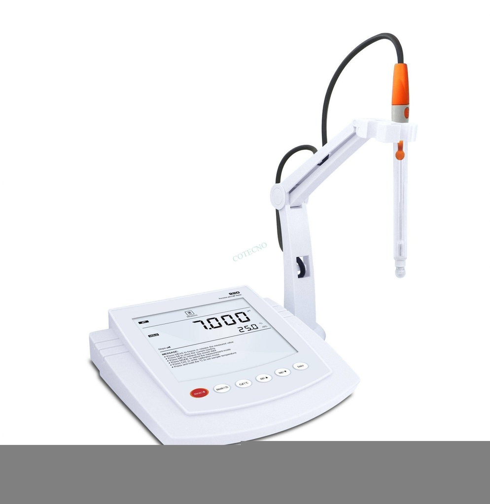 Medidor de pH / iones / ° c / ° f de mesa - WP