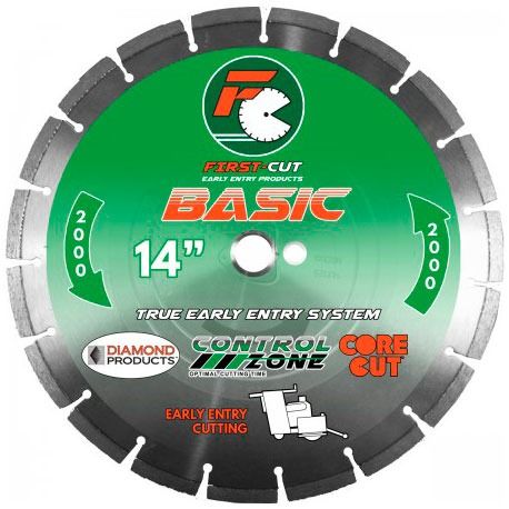 Cuchillas de entrada temprana de primer corte basicas - WP