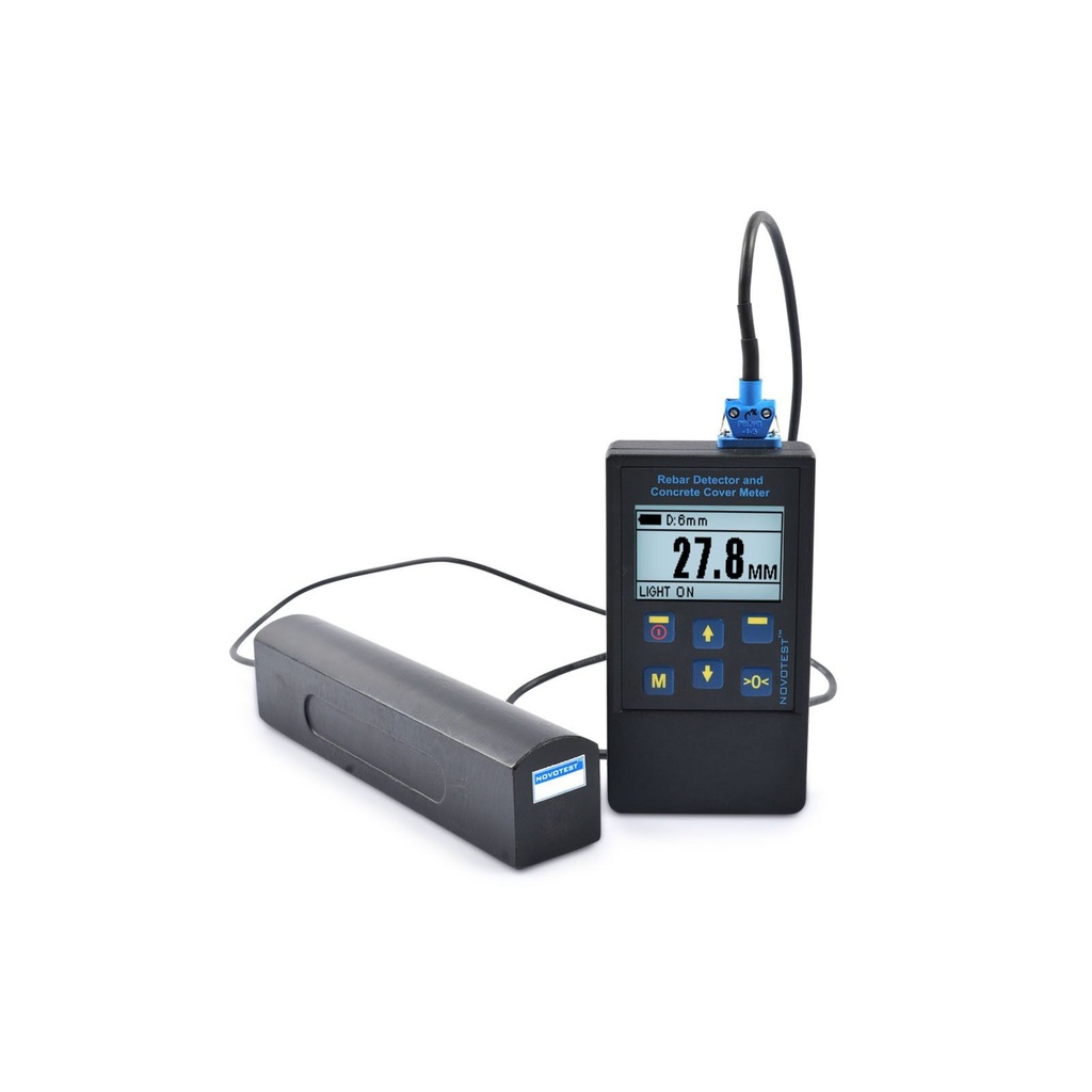 Medidor de cobertura de hormigon detector de barras de refuerzo novotest - WP