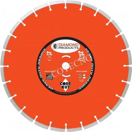 Cuchillas de diamante de mamposteria segmentadas de color naranja para trabajo pesado - WP