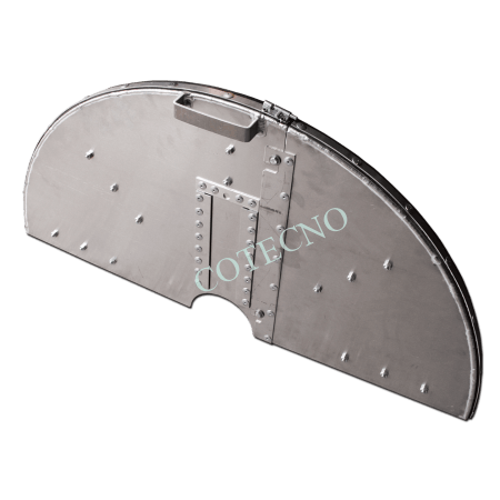 Protectores de hoja de dos piezas, sin tubos de agua - WP