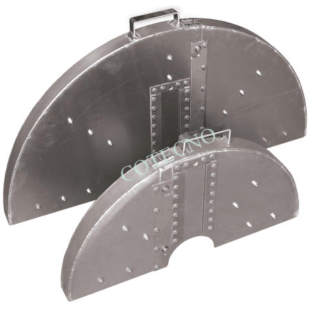 Protectores de hoja de dos piezas sin tubos de agua - WP