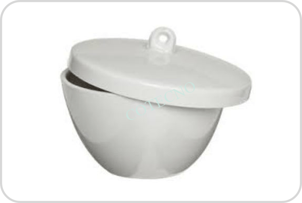 Tapa crisol de porcelana ,6 cm de diametro - WP