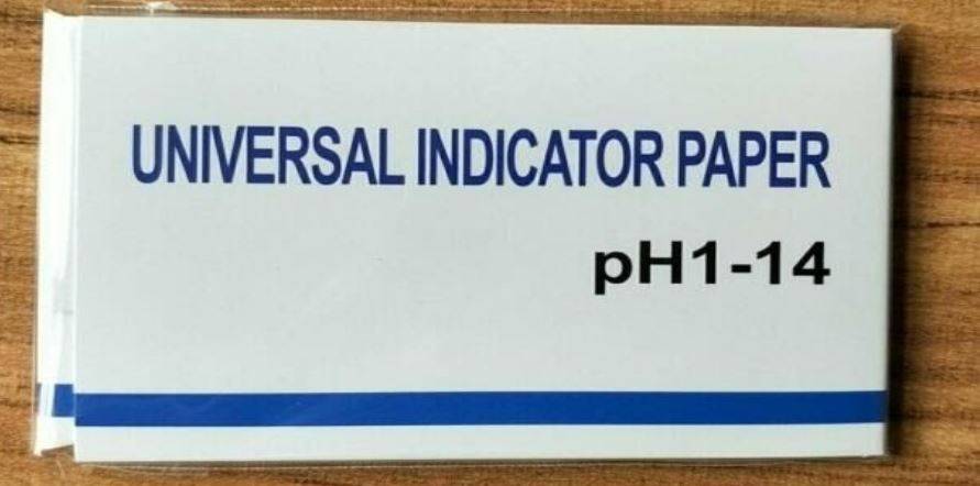 Indicador universal de papel ph 80 papeles por paquete - WP