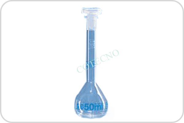 Matraz aforado clase a con tapon de plastico 50 ml clase a - WP