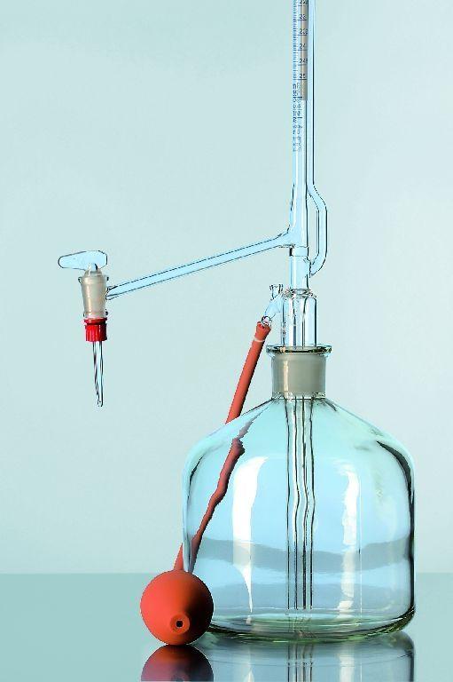 Bureta automatica cero montada en el deposito con fuelle de goma - WP