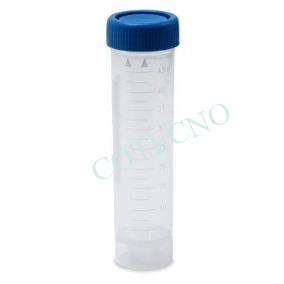 Tubo plastico conico con tapa rosca,graduado 50 ml. x 50 - WP