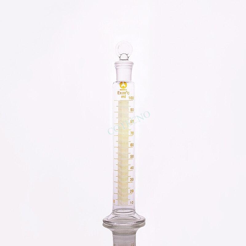 Cilindro de medicion con tapon de vidrio intercambiable Din-12685 - WP