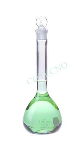 Matraces volumetricos a con una marca de graduacion con tapon de vidrio - WP