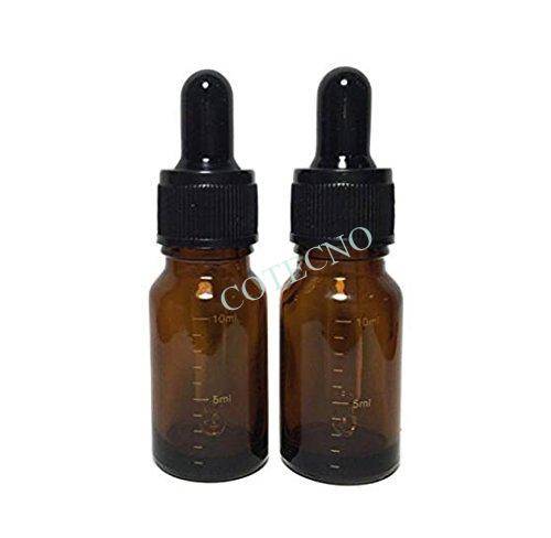 Frasco cuentagotas, vidrio ambar con pipeta molida y boquilla de goma de latex. 30ml-125ml - WP