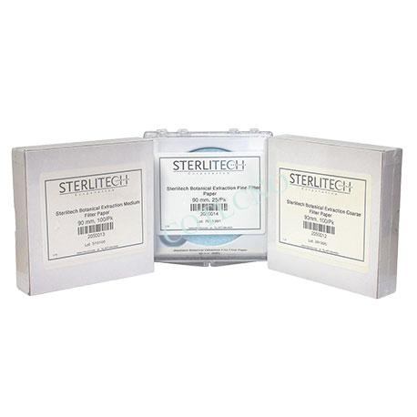 PAPEL DE filtro DE celulosa MEDIO DE extraccion botanica, 14,2 CM, 100 / paquete - WP