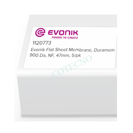 Membrana DE lamina PLANA evonik, duramem 900 DA, NF, 47 MM, paquete DE 5 - WP