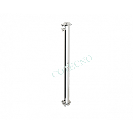 2540 Elemento housing, SS316, compatible CON elementos hembra, accesorios sanitarios DE 1 "CON TUBO DE 1/2" DE OD, 600 PSI MAX - WP