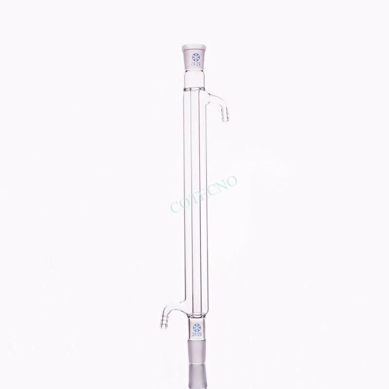 Condensador con tubo interior fundido, boca de esmerilado estandar liebig - WP