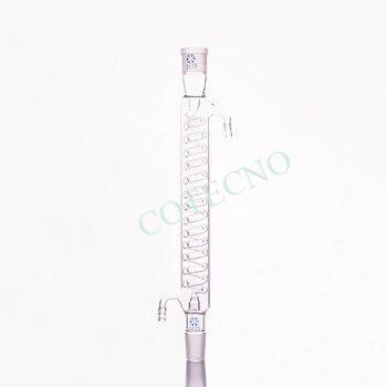 Condensador con tubo interior en espiral, boca de tierra estandar, graham - WP