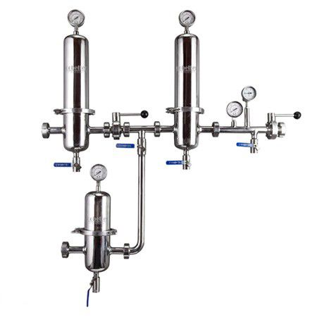 Sistema de filtracion de aire esteril de 3 etapas - WP