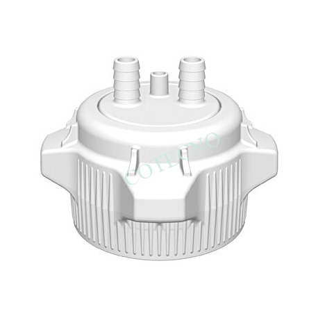 Tapa, versacap 80, abierta con lengueta moldeada de 1/2", adaptador - WP
