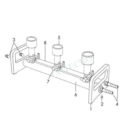 Colector DE VACIO, piezas - WP