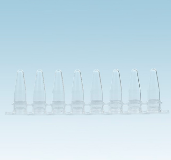Tubo PCR de 8 tiras de 0,2 ml, transparente B-TubPCRFila-02 - WP