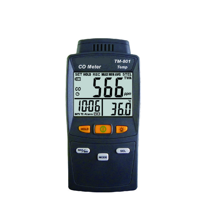 Medidor de monoxido de carbono TM-801 - WP