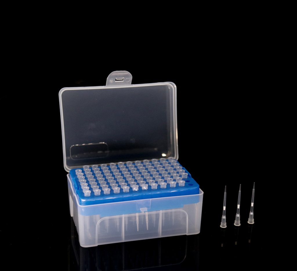 LT10μl XL punta esteril en caja, transparente B-ConSer10-C03 - WP