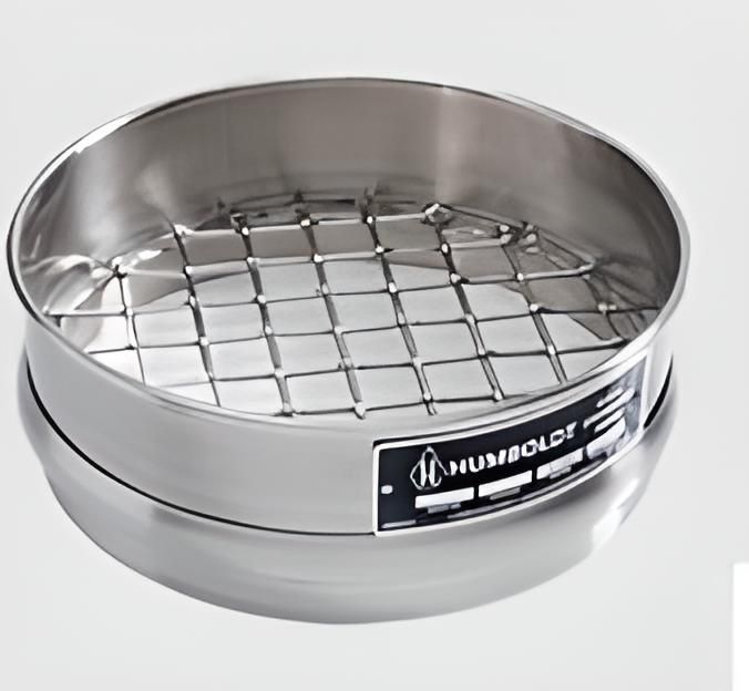 Tamiz estandar de 8'', de diametro, 2.12'' (53 mm) de malla de acero inoxidable y 2'' (50 mm) de media altura - WP