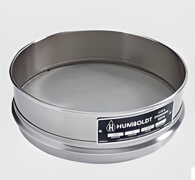 Tamiz estandar de 8'', de diametro, 20'' (0.85 mm) de malla de acero inoxidable y 2'' (50 mm) de media altura - WP