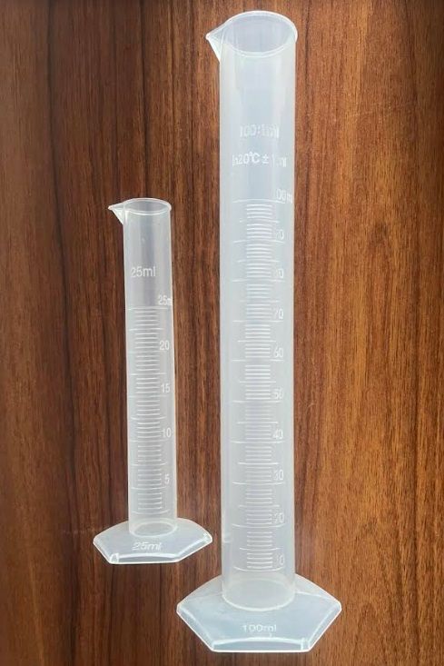 Probeta medidora de plastico, base hexagonal 50ml, BellPla-ProbinaMPBH-50 - WP