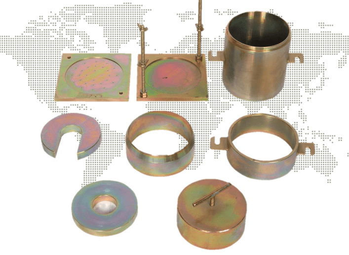 JUEGO DE moldes CBR ASTM BSO-209 SET - WP