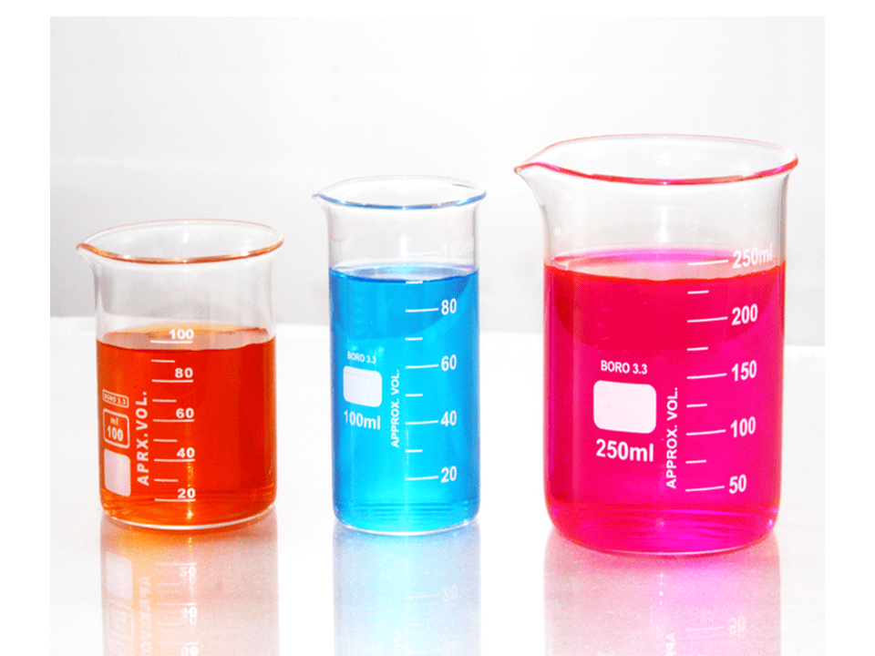 Vaso precipitados, forma alta con graduacion y boquilla 500ml, vidrio boro, - WP