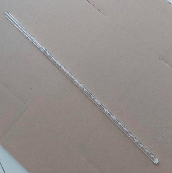 Pipetas de sedimentacion de sangre acc. a westergreen, metodo macro longitud 300 mm, 0-200 mm en graduacion blanca de 1 mm, BellBloodSedPip-1 - WP