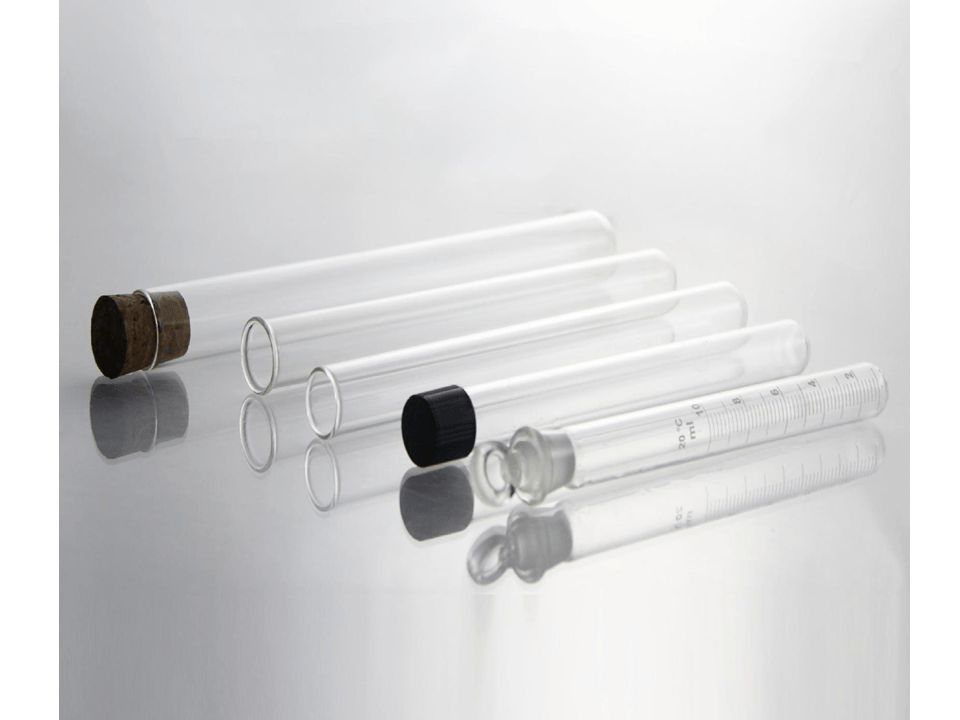 Tubo de ensayo, sin borde, sin impresion vidrio boro 3.3 16x150mm BellVid-ETuboBIBV-2400 - WP