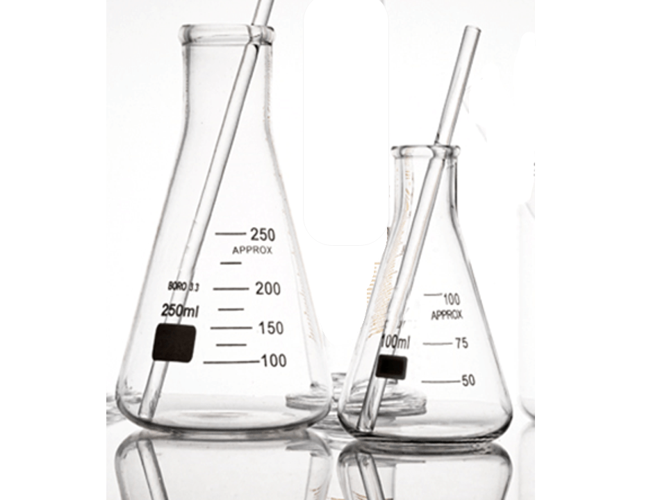 Matraces erlenmeyer de cuello ancho con graduacion DIN 12385, vidrio boro 3.3 - 2000ml - WP