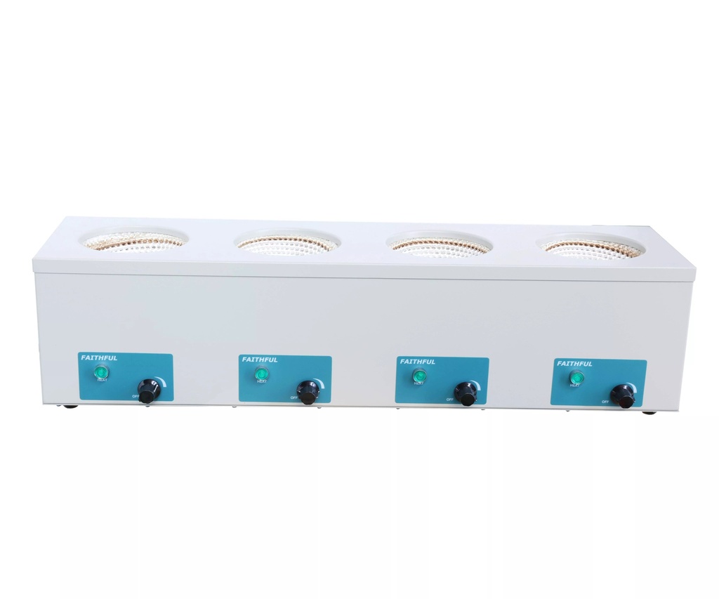 Varias filas de mantas calefactoras magneticas de agitacion BELL-MANCALMAGAGI-A10 - WP