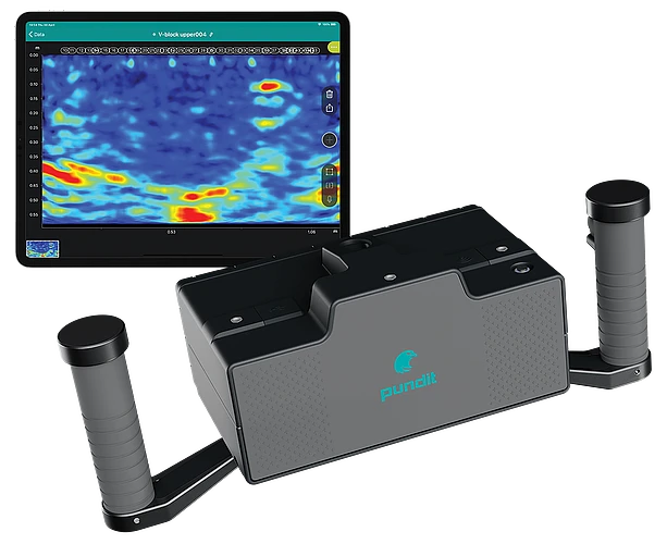 Eco de pulso ultrasonico pundit, PD8050 - WP