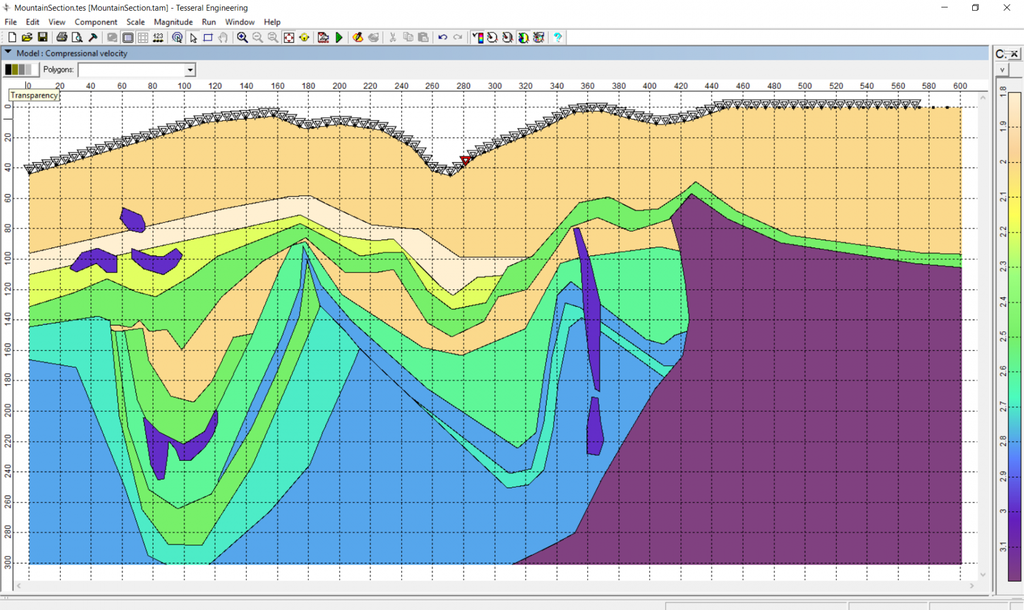 Software para el modelado de datos sismicos tesseral engineering - WP