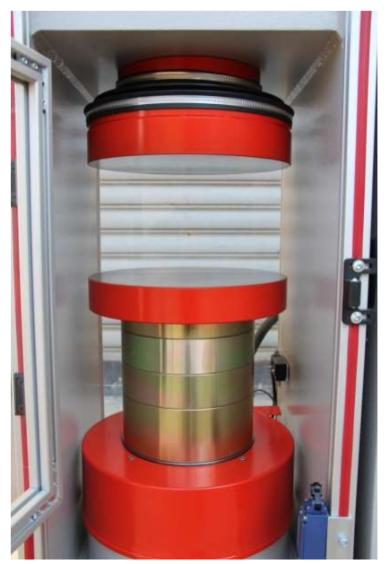 Maquina DE compresion hidraulica DE hormigon (tipo muro) con controlador de pantalla tactil (tecnologia Instant-Servo) - WP