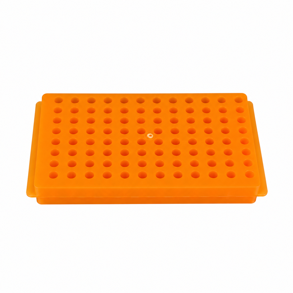 Gradilla plastica para tubos Eppendorf de 0,5 ml