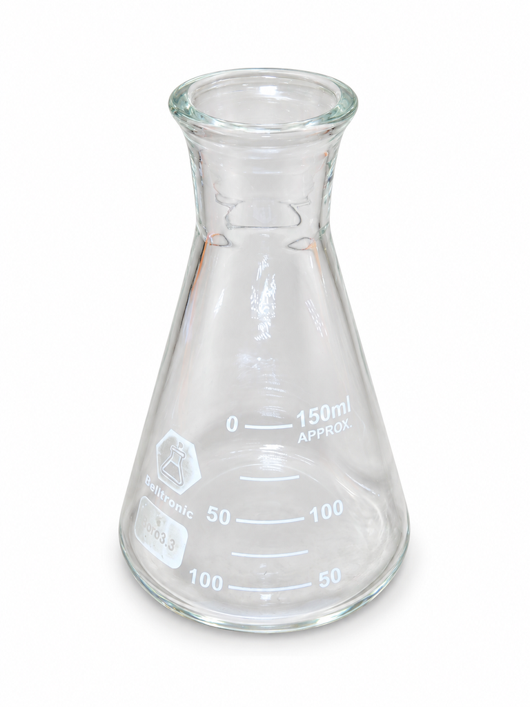 Matraz Erlenmeyer de 1000ml cuello estrecho