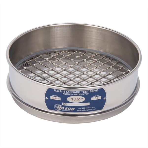 Tamiz - 8" - 1/2" Filtro ASTM-E11 - TM 203012500050
