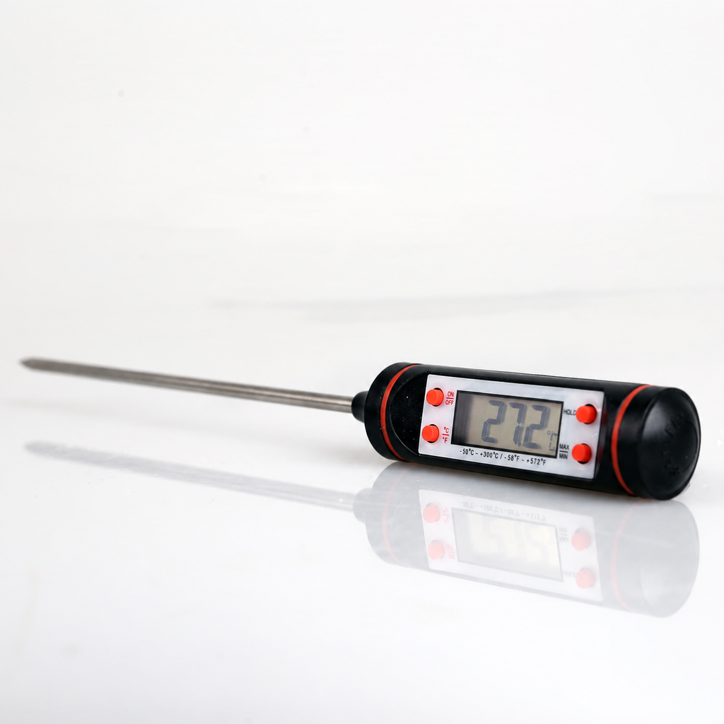 Termometro digital impermeable Temperatura: -50-300 ° C, longitud de la sonda: 15cm MAX, memoria MIN