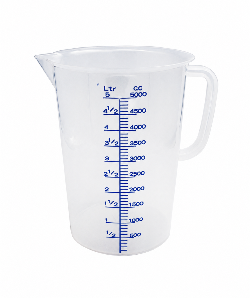 Jarro plastico con mango 5000ml